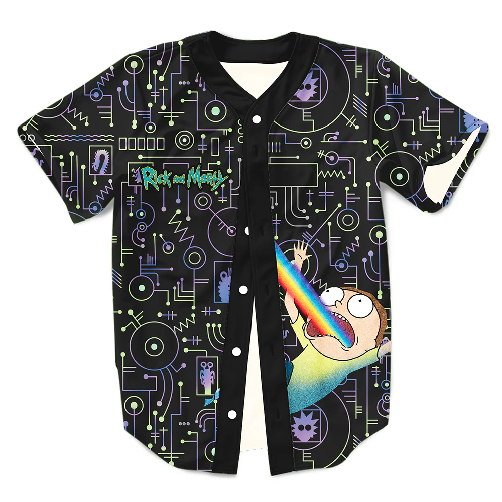 Beisbolera Rick y Morty Rainbow - Image 2