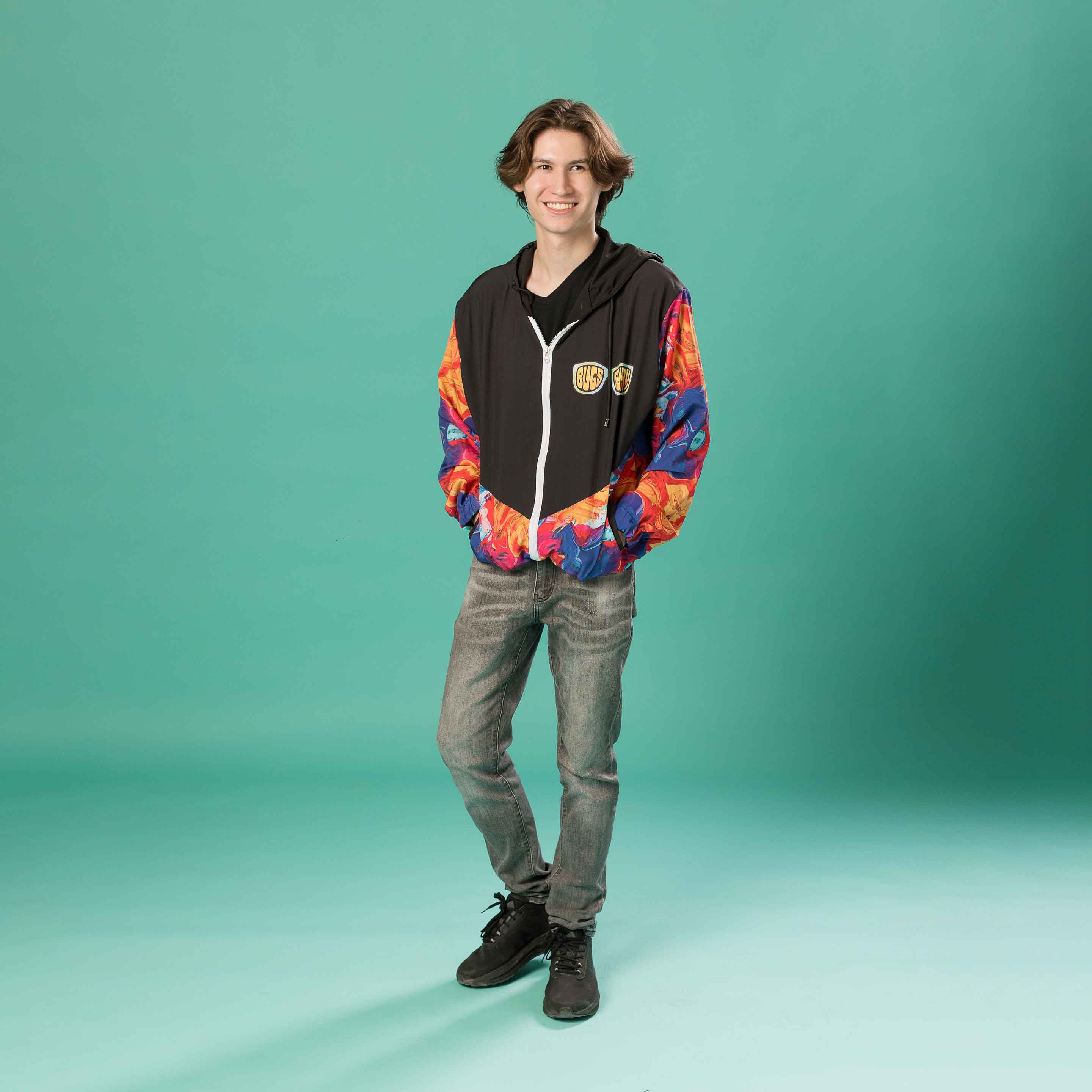 Bomber Jacket Bugs Bunny Fire - Image 4