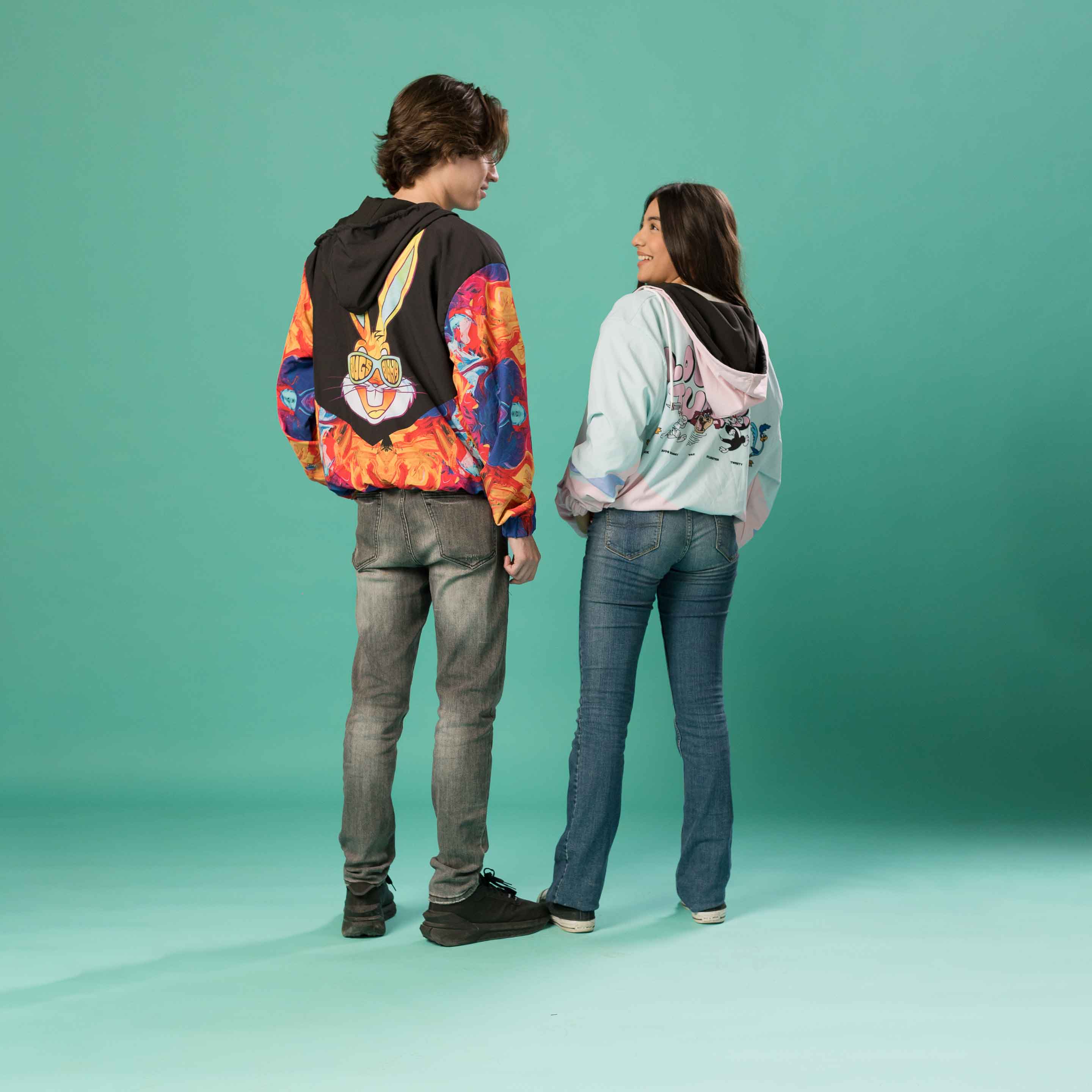 Bomber Jacket Bugs Bunny Fire - Image 9