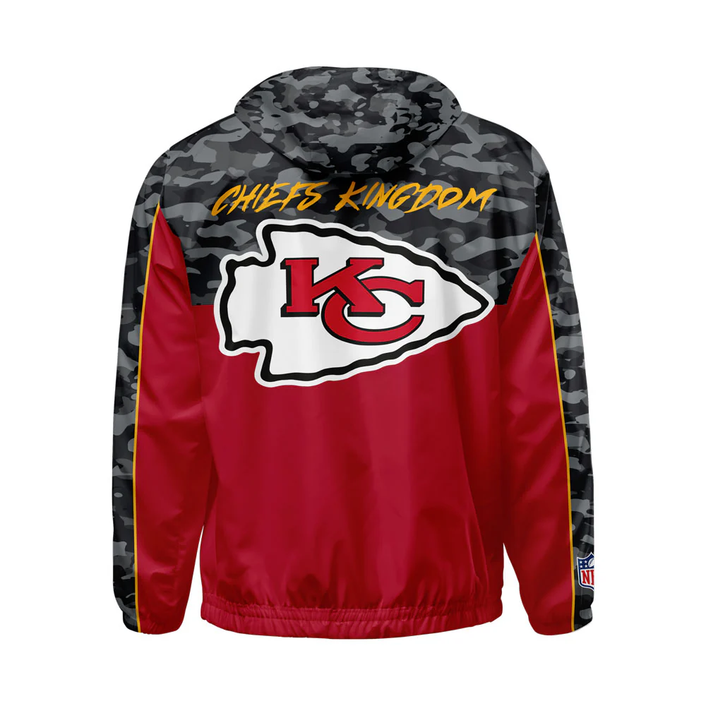 Bomber Jacket Kansas City Chiefs Camuflaje - Image 2
