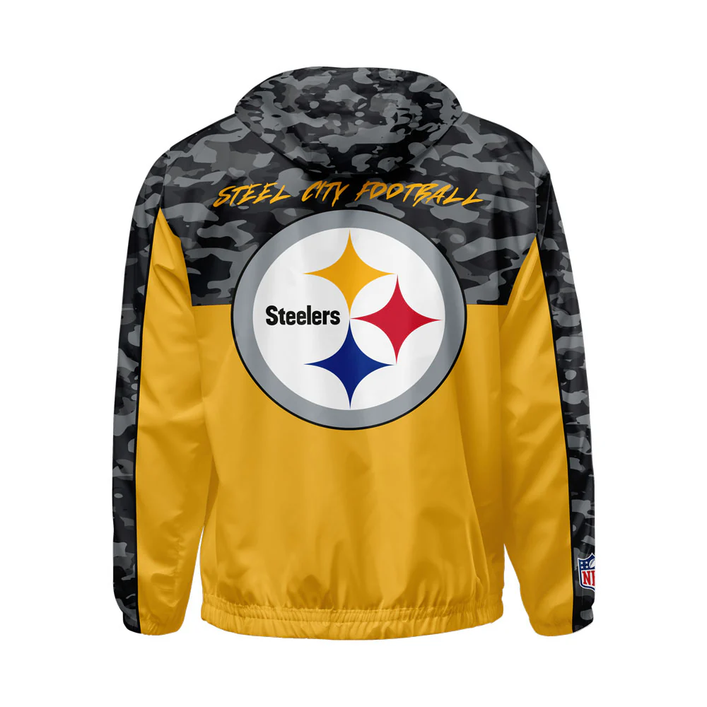 Bomber Jacket Pittsburgh Steelers Camuflaje - Image 2