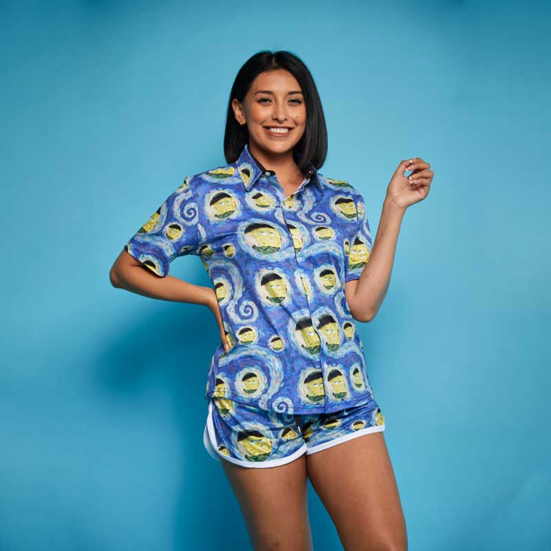 Camisa Pijama Vincent Van Bob - Image 4