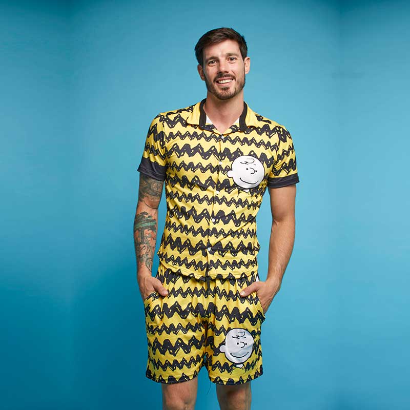 Camisa Pijama Charlie Brown Feliz - Image 2
