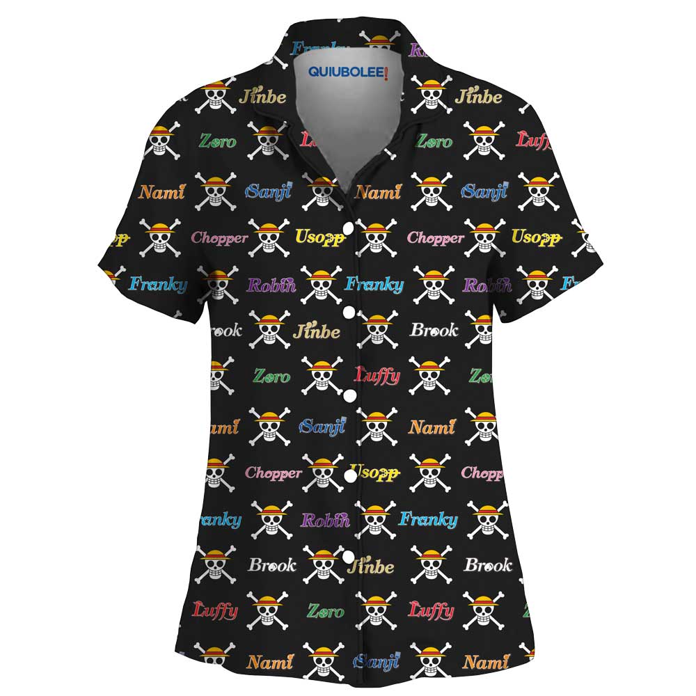 Camisa Pijama One Piece Mugiwaras