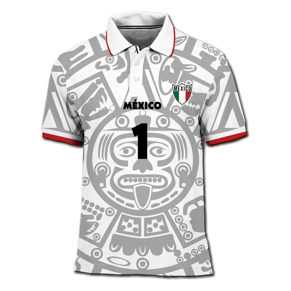 Playera Polo México Retro Personalizada - Image 6