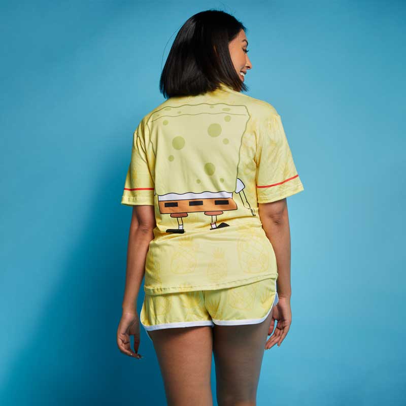 Conjunto Camisa Pijama Bob Esponja Lentes - Image 4