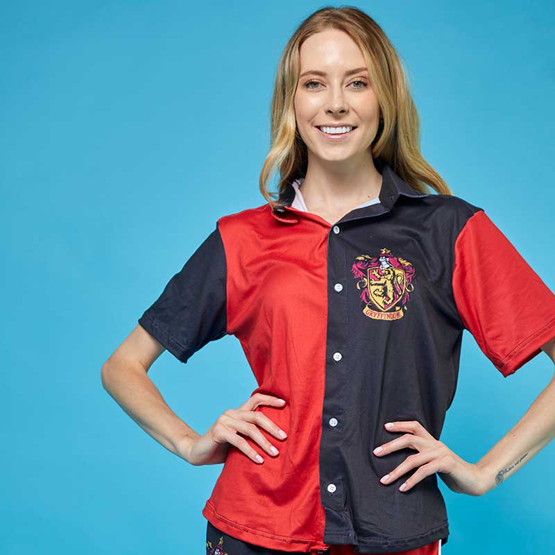 Conjunto Camisa Pijama Gryffindor Cáliz de Fuego - Image 4