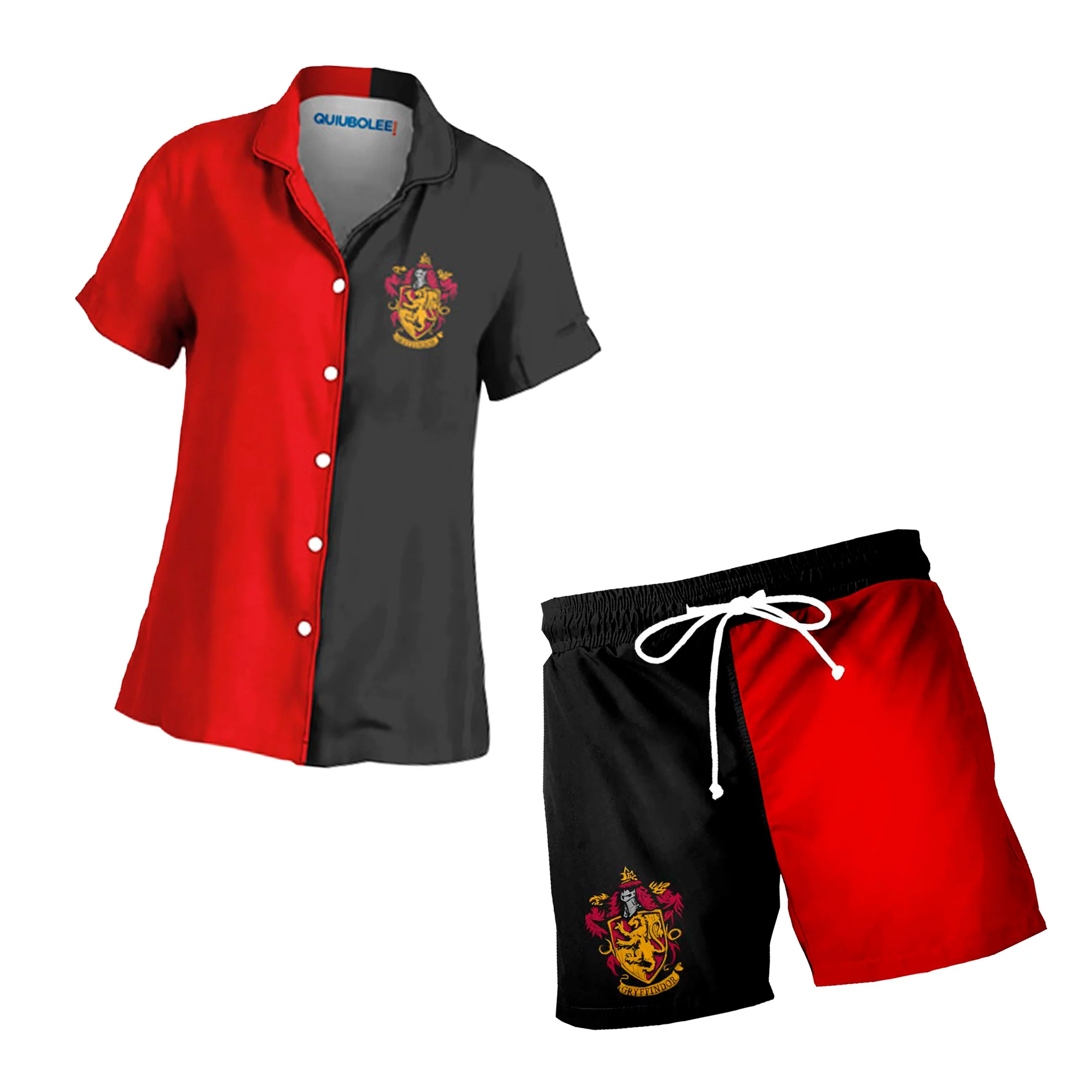 Conjunto Camisa Pijama Gryffindor Cáliz de Fuego - Image 7