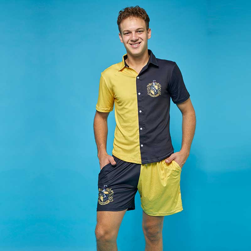 Conjunto Camisa Pijama Hufflepuff Cáliz de Fuego - Image 4