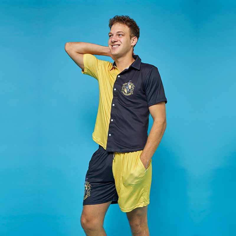 Conjunto Camisa Pijama Hufflepuff Cáliz de Fuego - Image 6