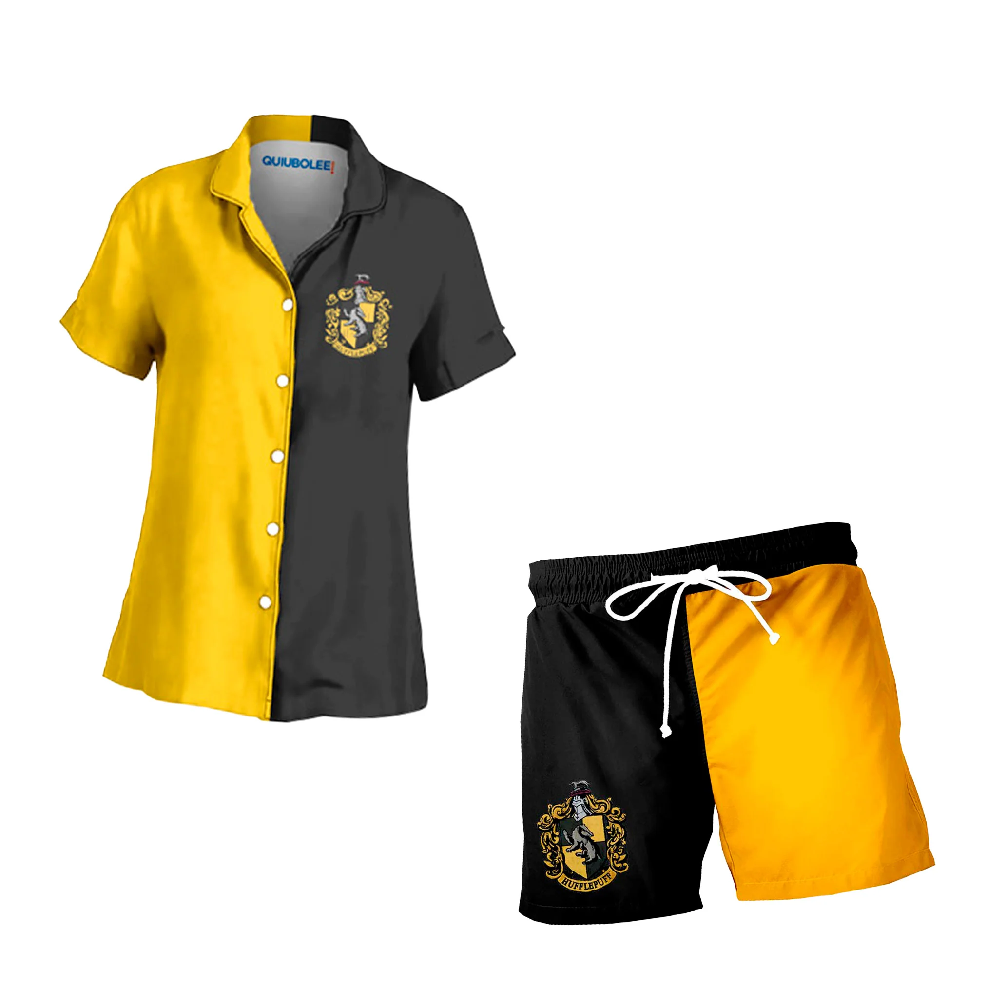 Conjunto Camisa Pijama Hufflepuff Cáliz de Fuego - Image 8