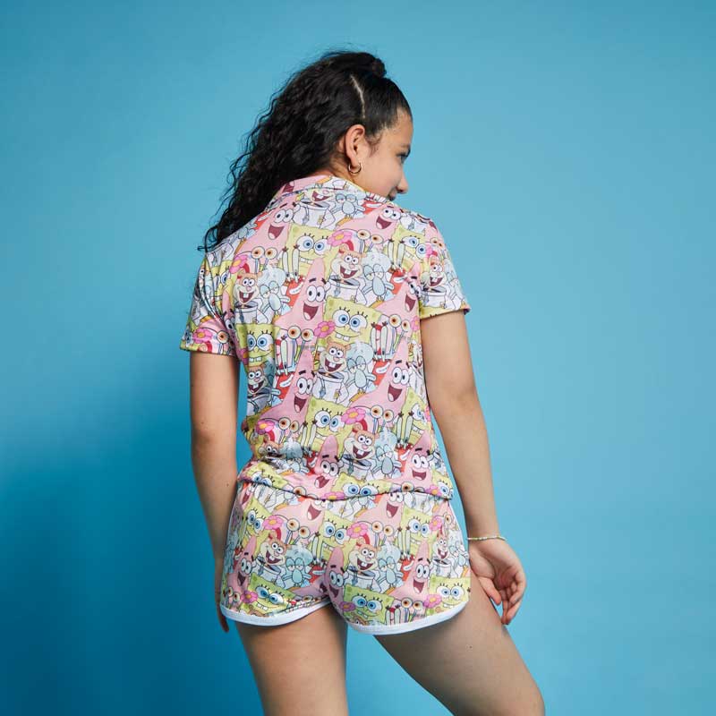 Conjunto Camisa Pijama Amigos Esponjosos - Image 3