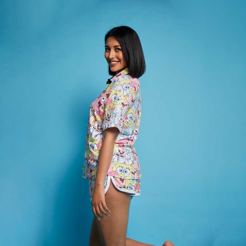 Conjunto Camisa Pijama Amigos Esponjosos - Image 4
