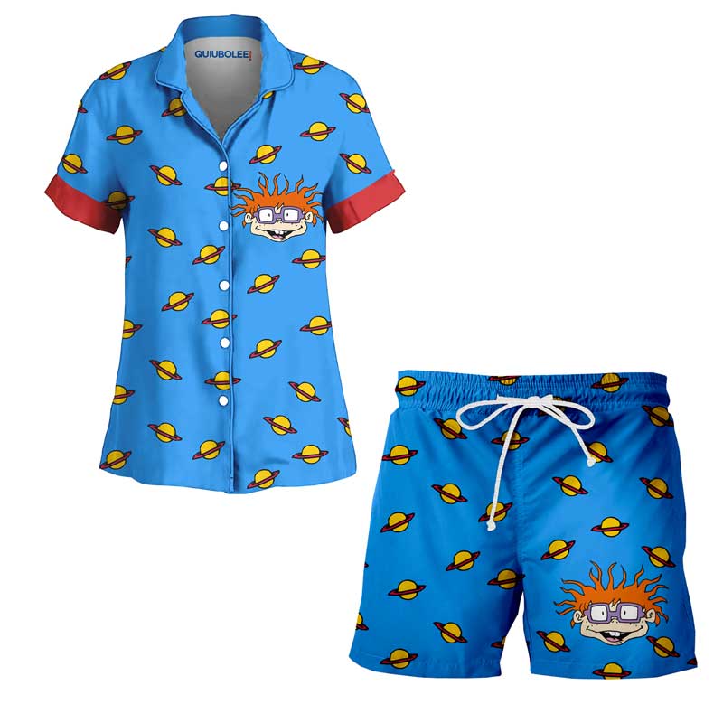 Conjunto Camisa Pijama Carlitos Finster - Image 7