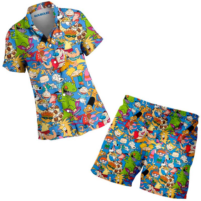 Conjunto Camisa Pijama Nicktoonsmania - Image 7