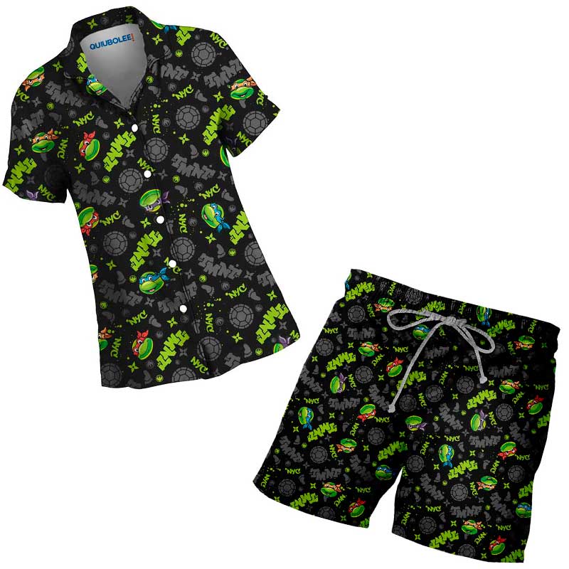 Conjunto Camisa Pijama TMNT Paradise - Image 7