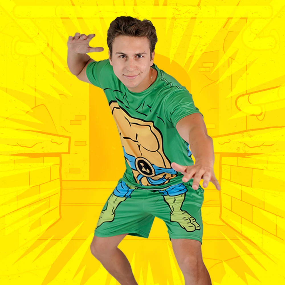 Conjunto Pijama Tortuga Ninja Leonardo - Image 3
