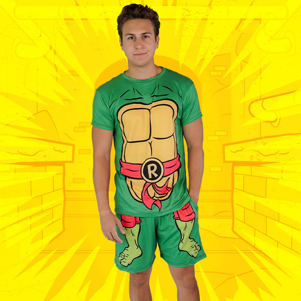 Conjunto Pijama Tortuga Ninja Rafael - Image 3