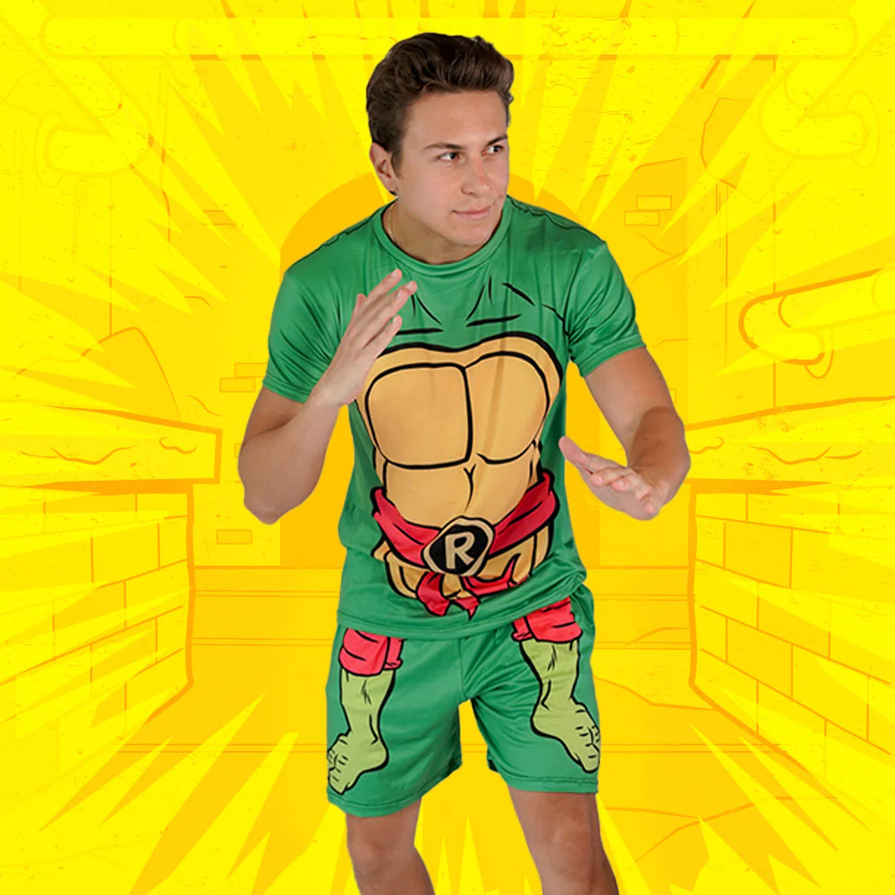 Conjunto Pijama Tortuga Ninja Rafael - Image 4
