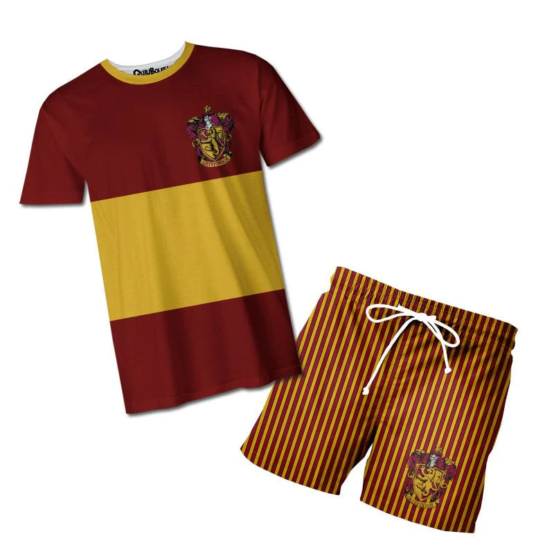Conjunto Pijama Uniforme Quidditch Gryffindor - Image 2