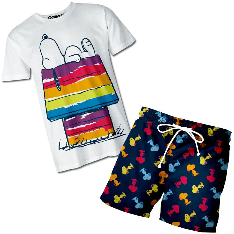 Conjunto Pijama Snoopy Color House - Image 3