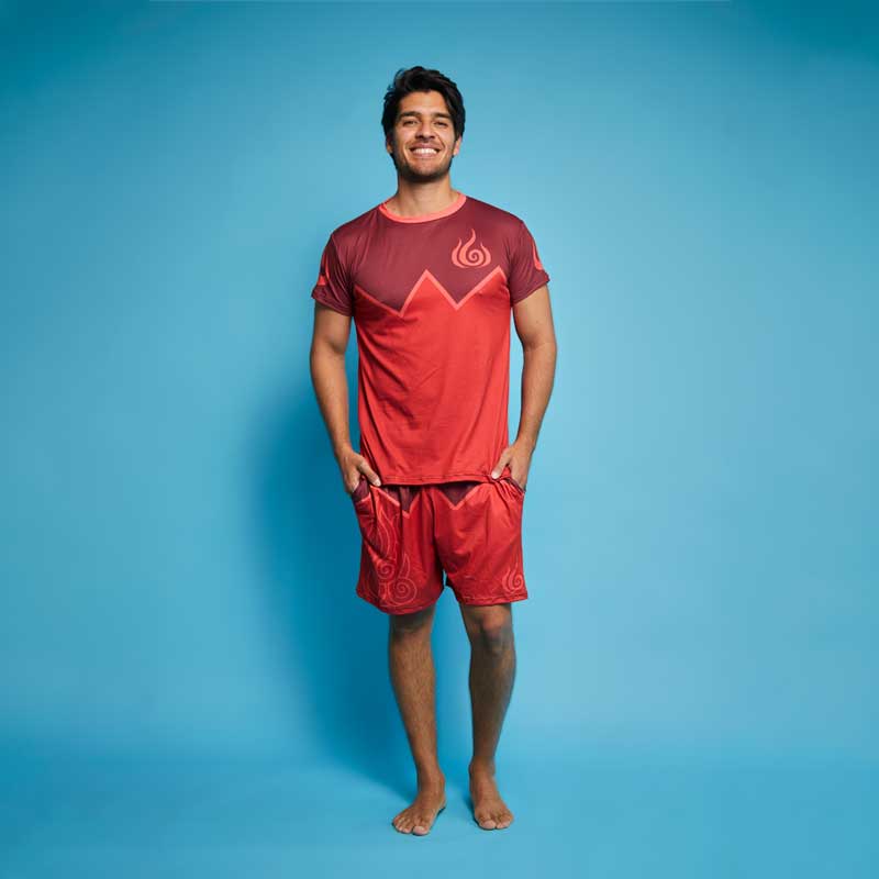 Playera Pijama Avatar Nación Del Fuego - Image 3