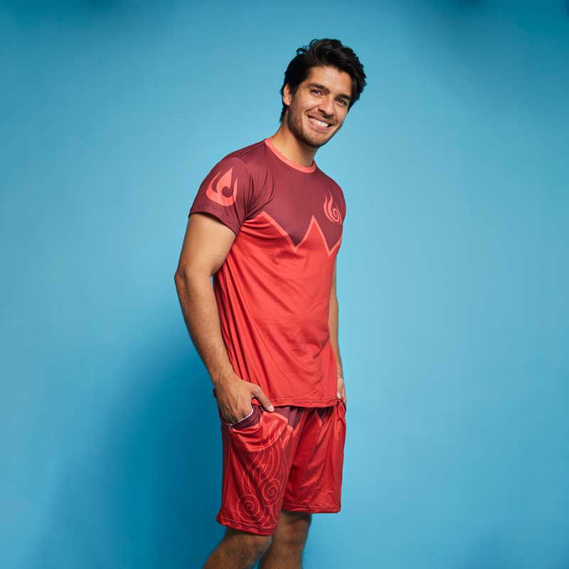 Playera Pijama Avatar Nación Del Fuego - Image 4
