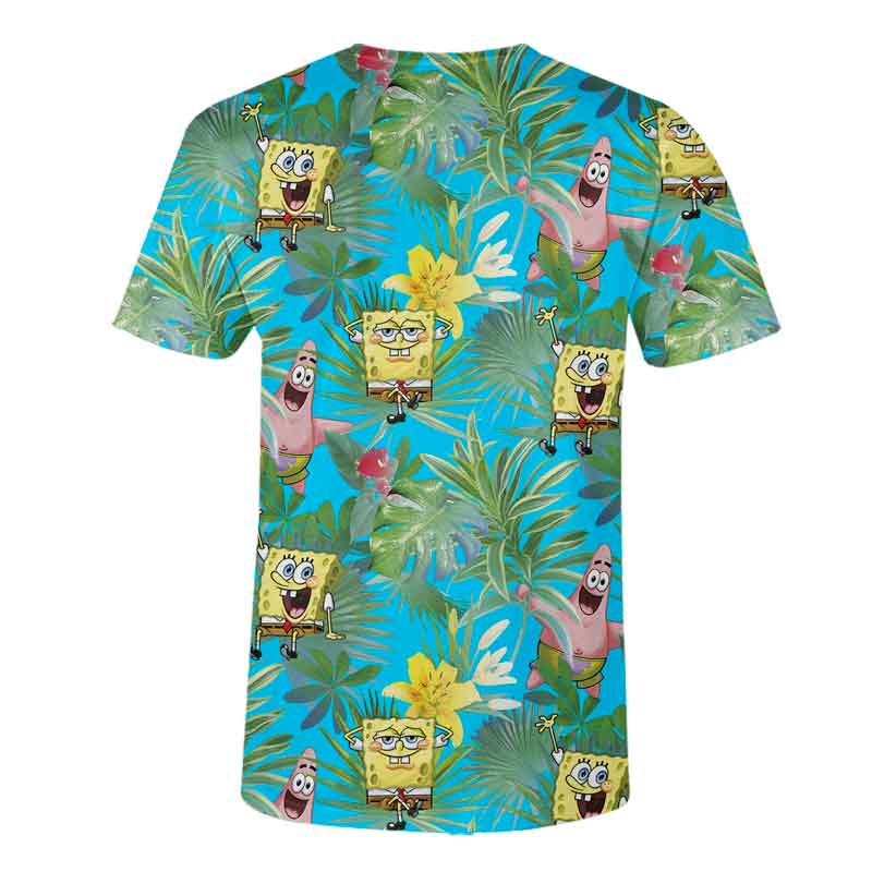 Playera Pijama Bob Esponja y Patricio Tropical - Image 5