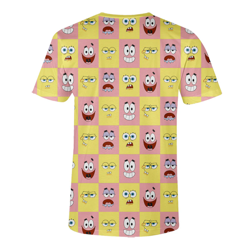 Playera Pijama Bob y Patricio Caras - Image 2