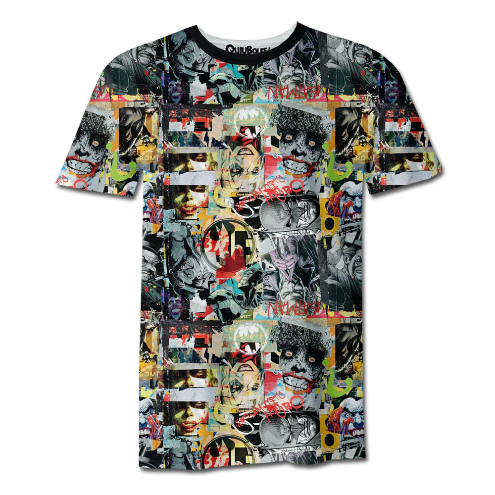 Playera Pijama Crazy Batman