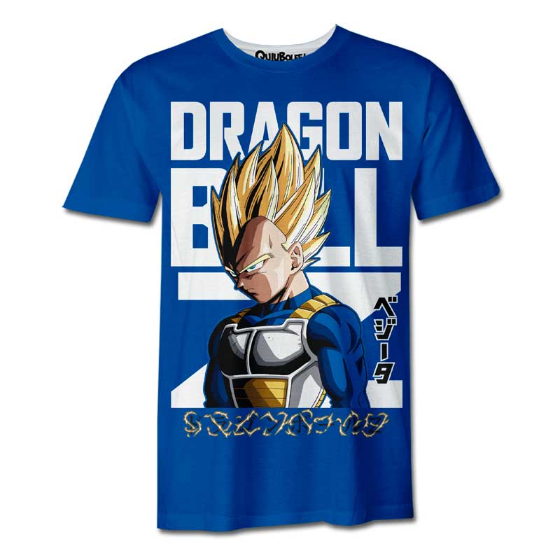 Playera Pijama Dragon Ball Z Vegeta Saiyajin