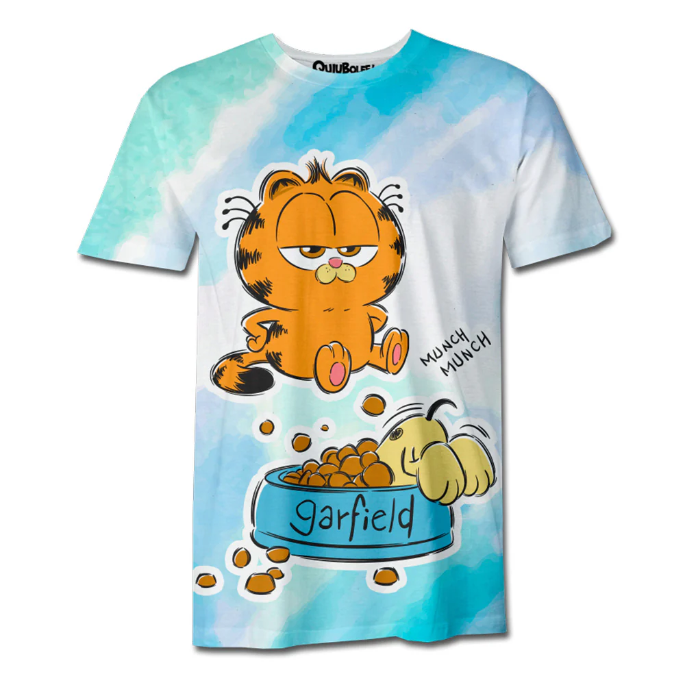 Playera Pijama Garfield Family