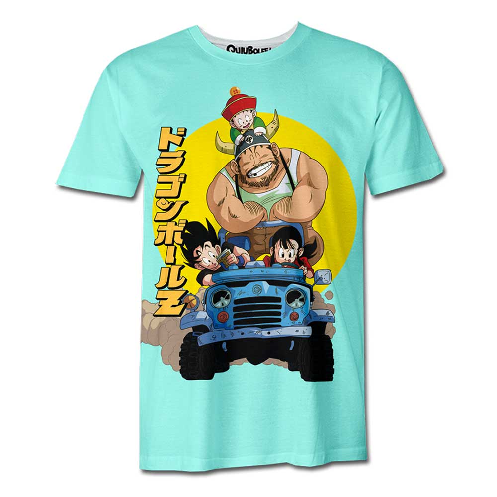 Playera Pijama Goku Family
