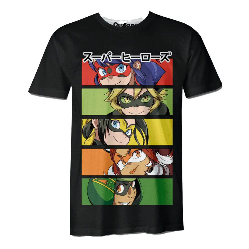 Playera Pijama Miraculous