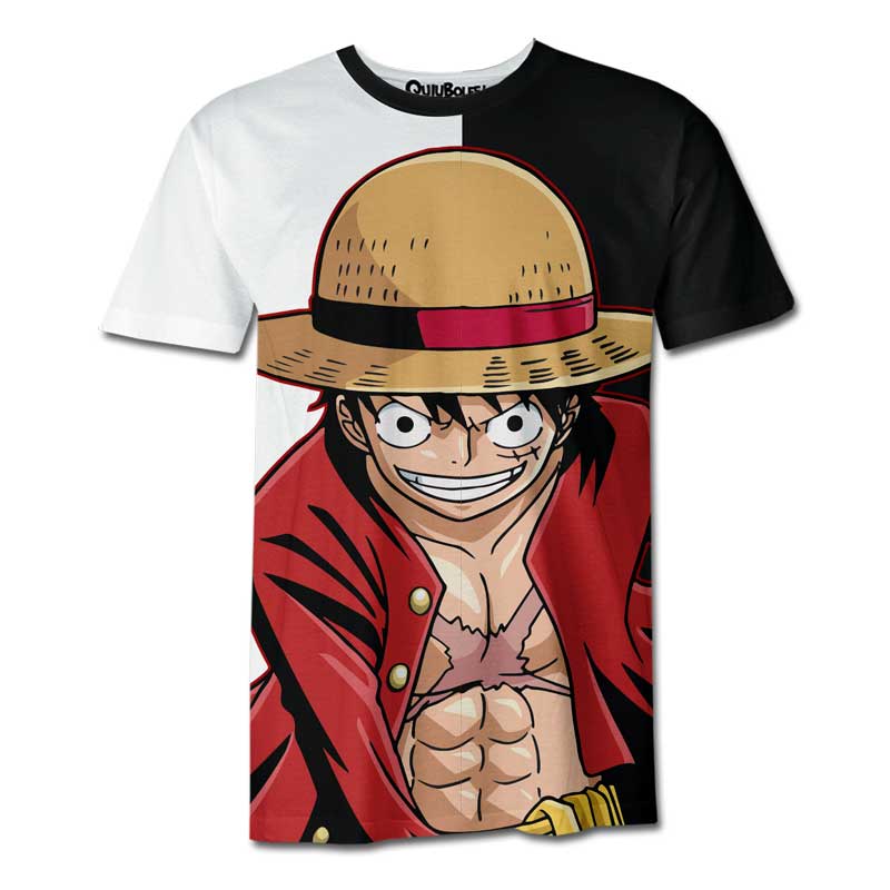 Playera Pijama One Piece Luffy Sombrero De Paja