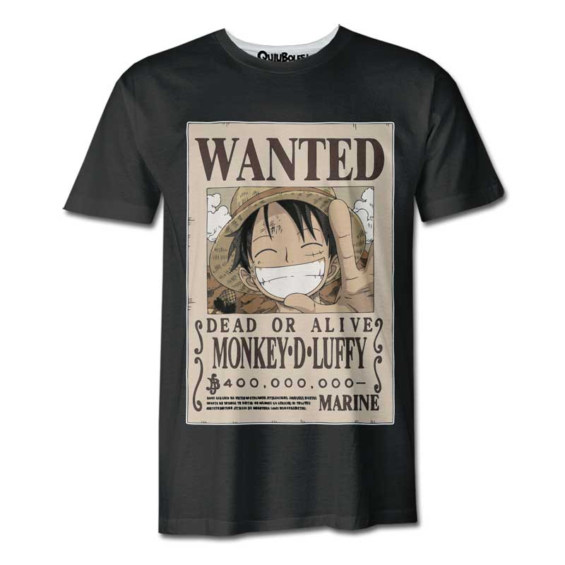 Playera Pijama One Piece Recompensa Luffy