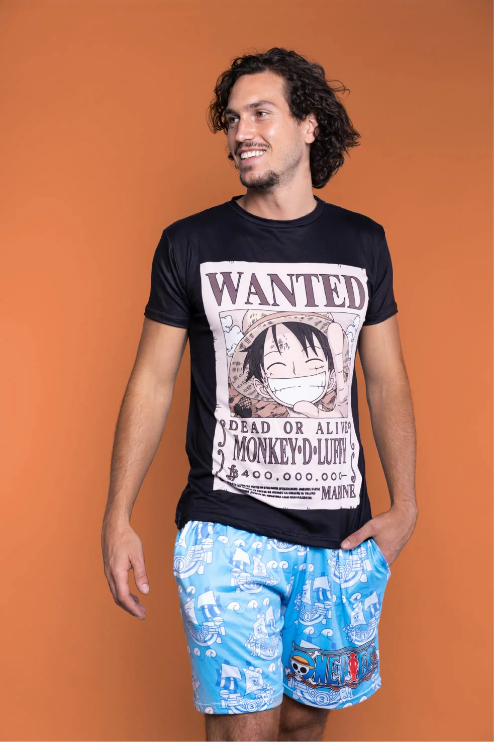 Playera Pijama One Piece Recompensa Luffy - Image 2