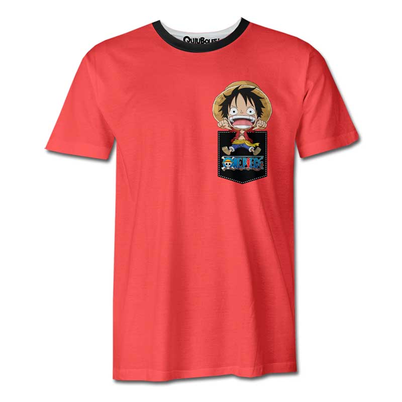 Playera Pijama One Piece Sombrero de paja Luffy