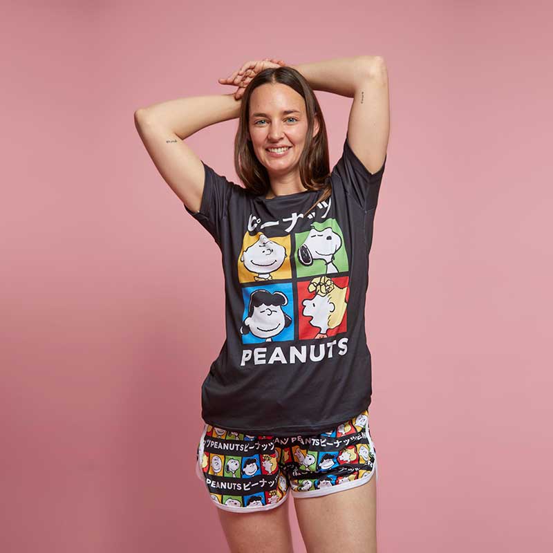 Playera Pijama Peanuts Art Pop - Image 2