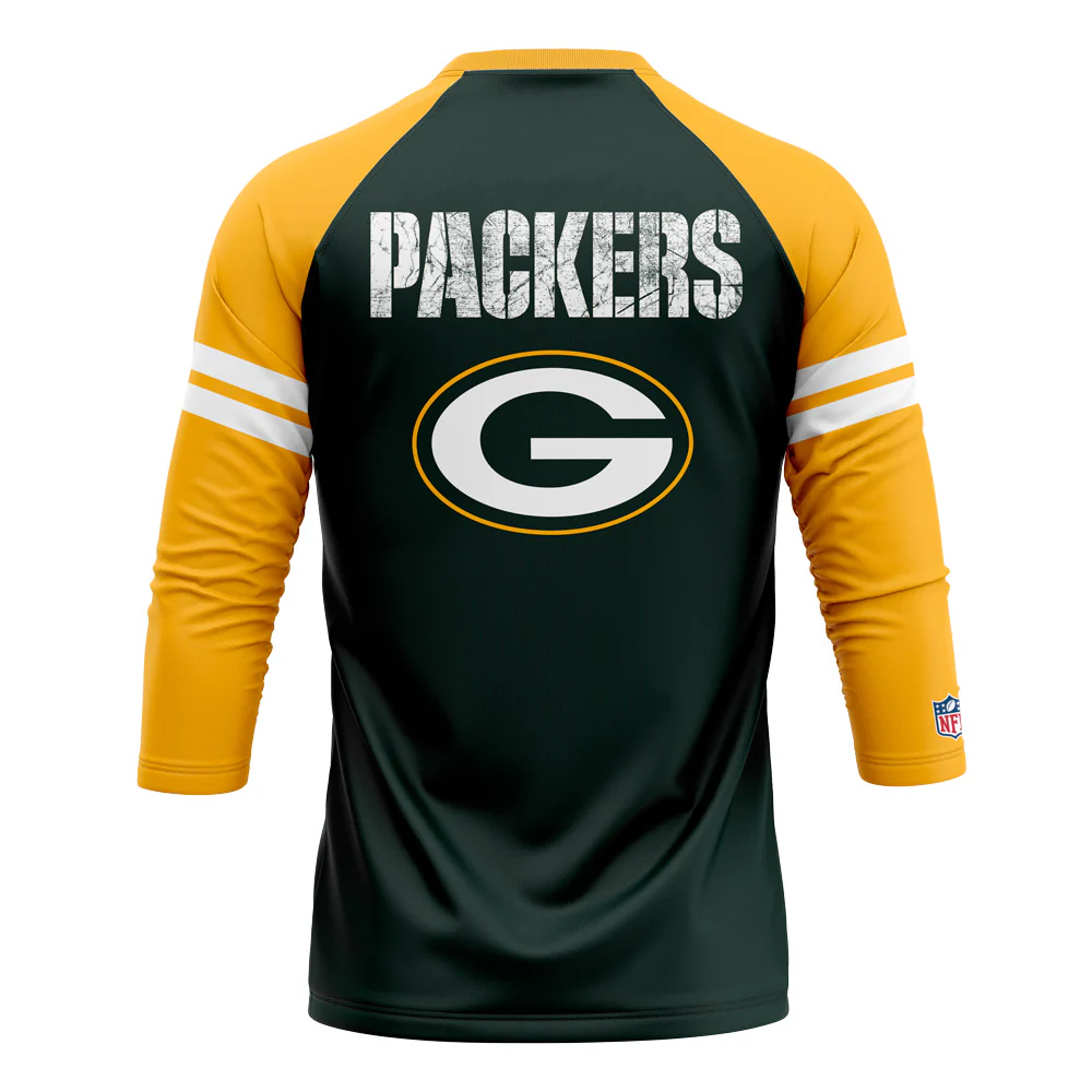 Playera Pijama Ranglan Green Bay Packers Classic - Image 2