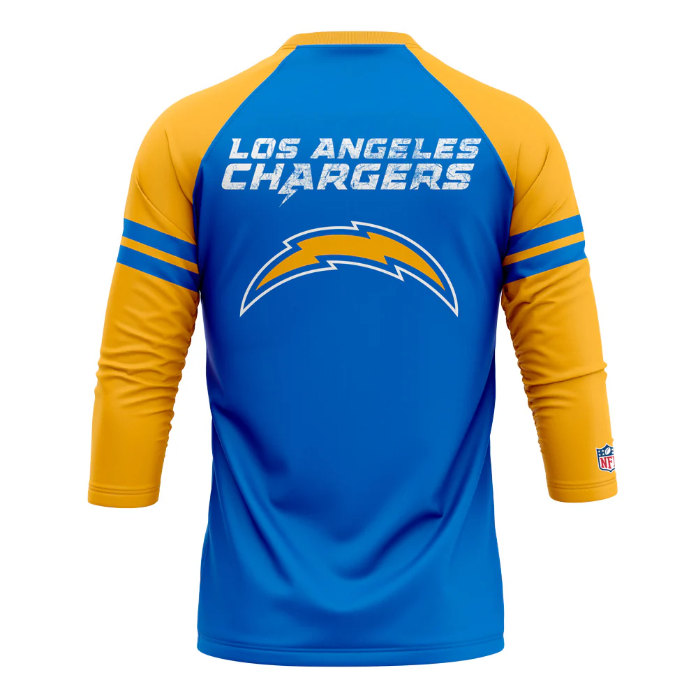 Playera Pijama Ranglan Los Angeles Chargers Classic - Image 2