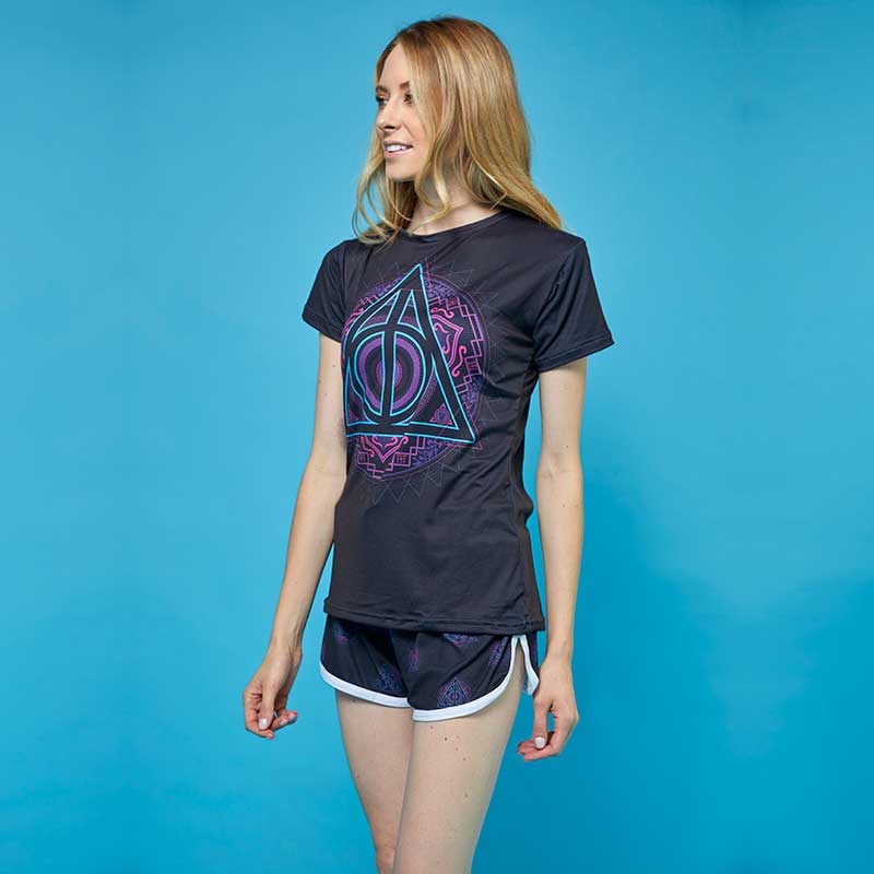 Playera Pijama Símbolo Reliquias De La Muerte - Image 4