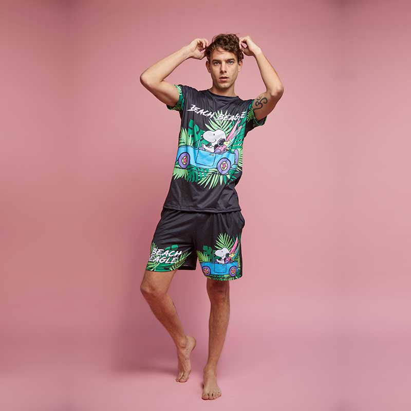 Playera Pijama Snoopy Beach Beagle - Image 6