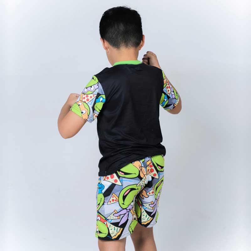 Playera Pijama Tortuga Ninja Pizza - Image 4