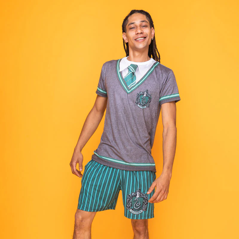 Playera Pijama Uniforme Slytherin - Image 6