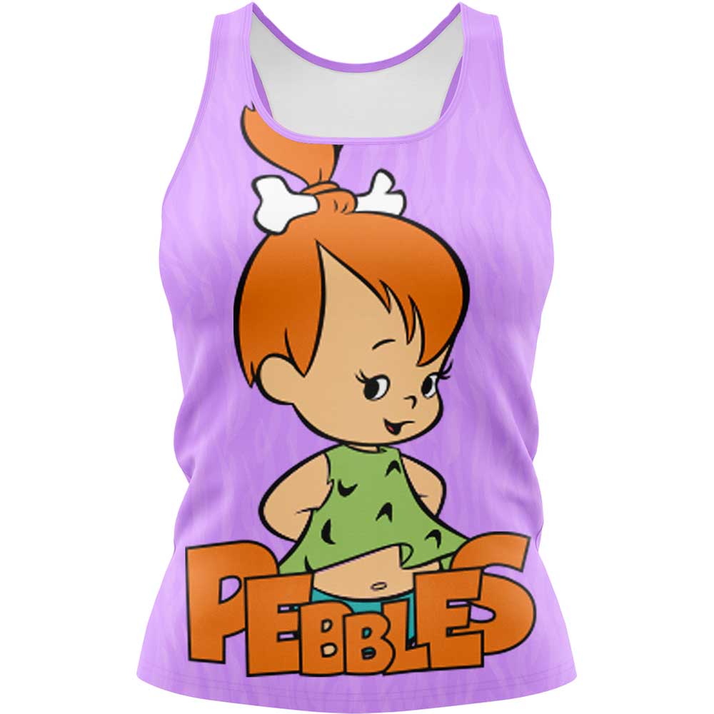 Playera Sin Mangas Bamm Bamm y Pebbles - Image 2