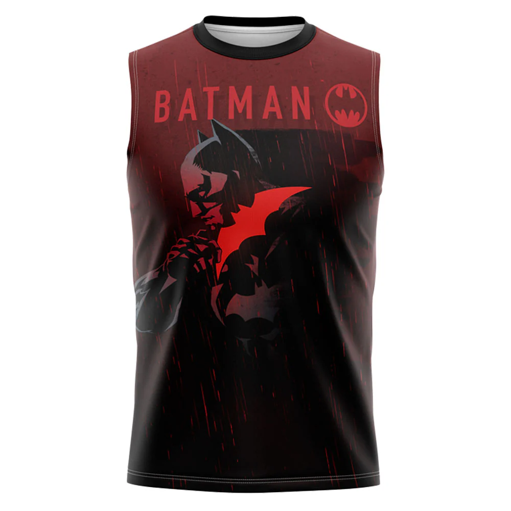 Playera Sin Mangas Batman Red Night