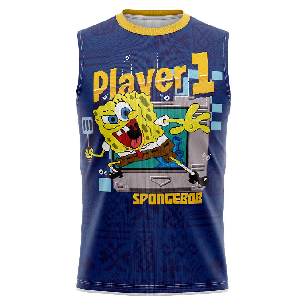 Playera Sin Mangas Bob Esponja Player 1