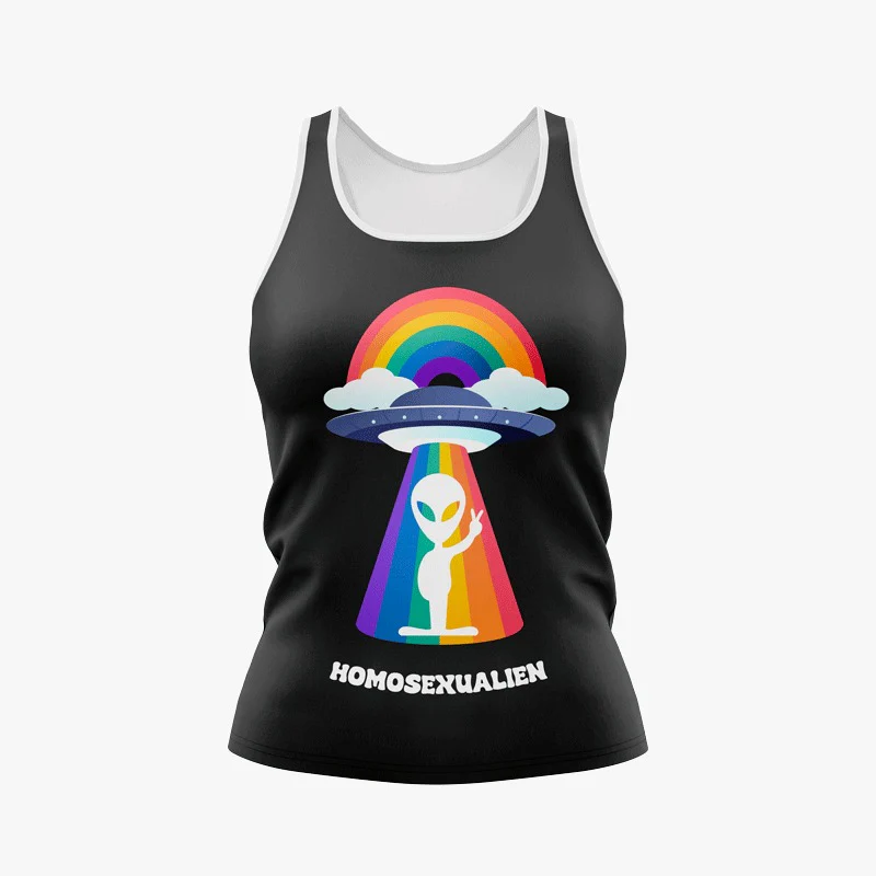 Playera Sin Mangas Homosexualien - Image 2