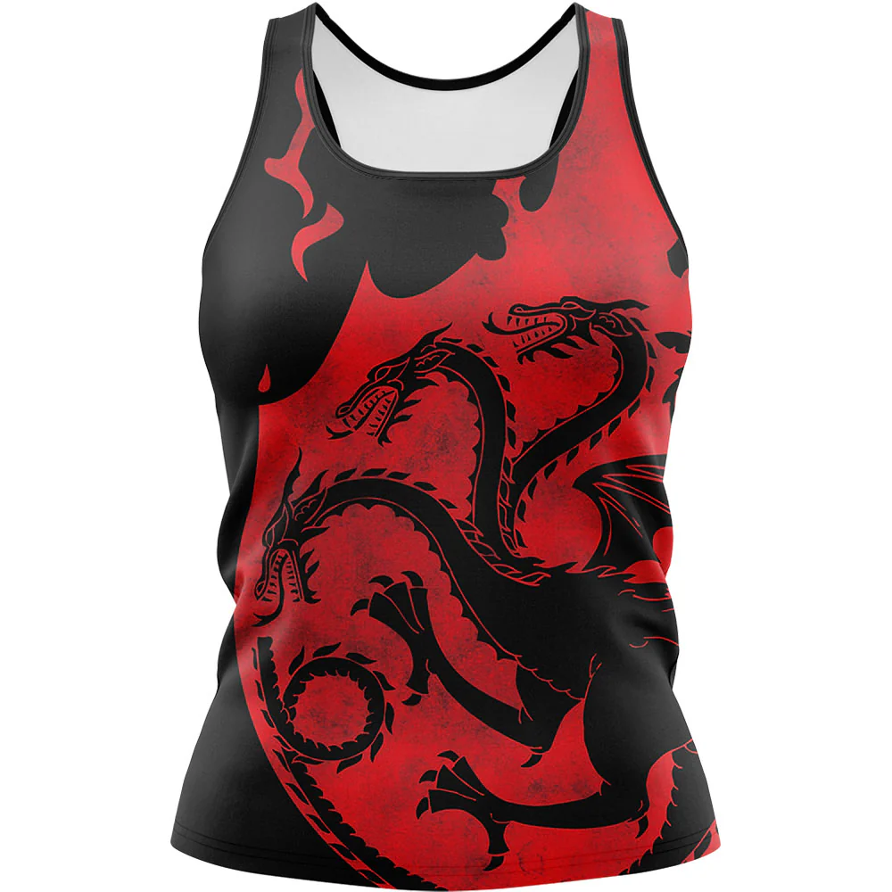 Playera Sin Mangas House Targaryen - Image 2